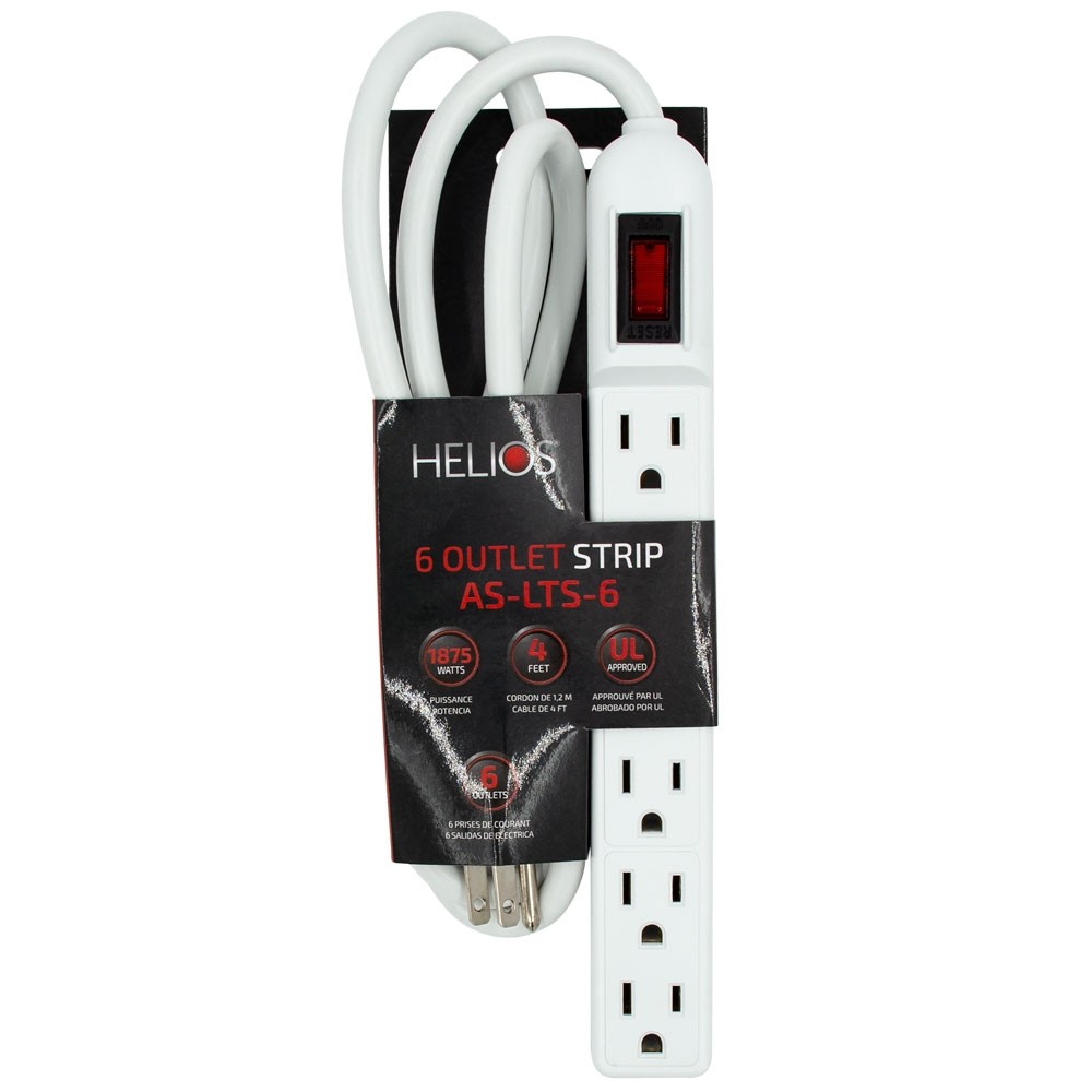 AS-LTS-6 - Surge Protectors & Power Strips - Power - A/V