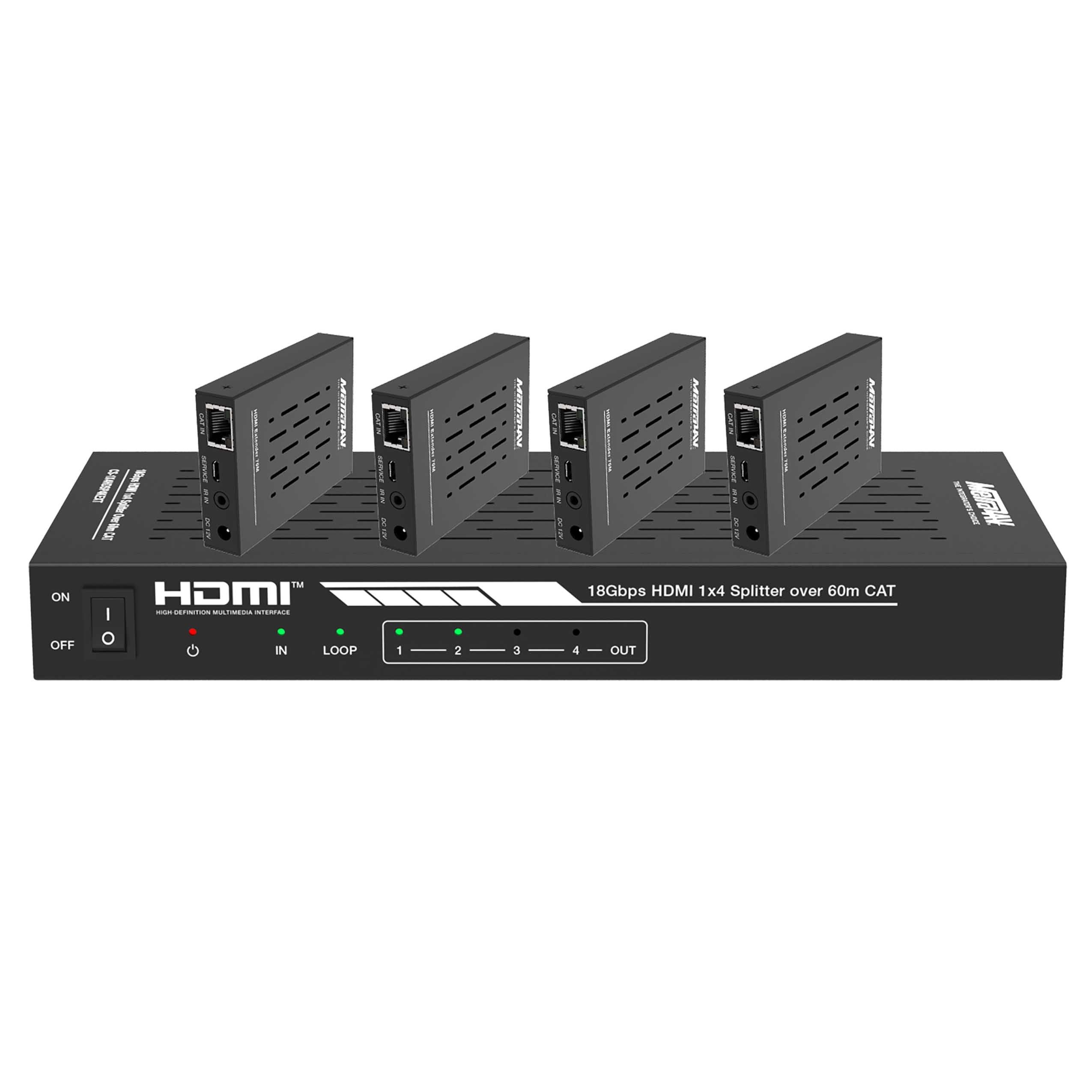 CS-1X4HDSP4KEXT - AV Distribution - A/V Accessories