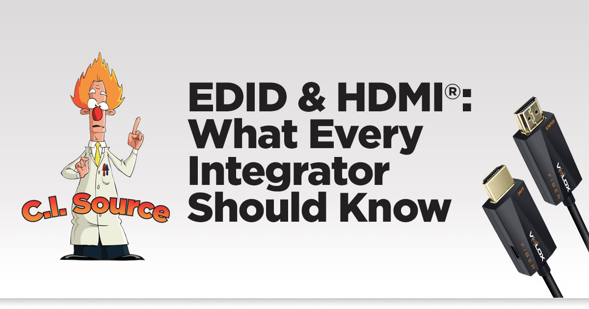 EDID and HDMI