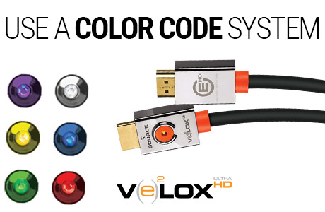 Velox Color Coded Cables