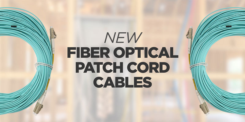 New Fiber Optical Patch Cord Cables